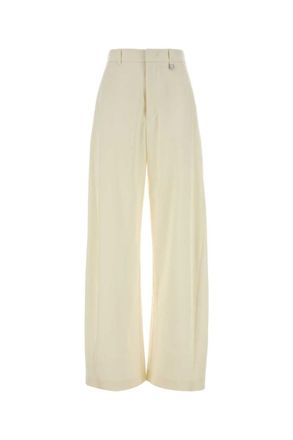 Giuseppe Di Morabito White Loose Flat Front Pants