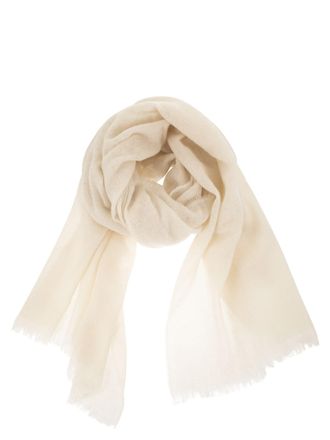 Fabiana Filippi Schal aus Wolle und Kaschmir mit metallischen Details