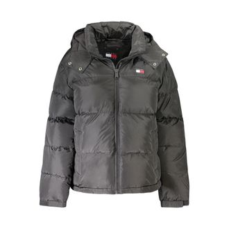 Tommy Hilfiger Polyester Women Jacket with Removable Womens Hood