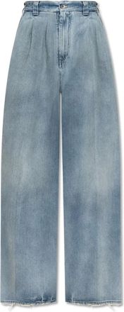Maison Margiela Dames, Jeans, Blauw, Maat: S Katoen