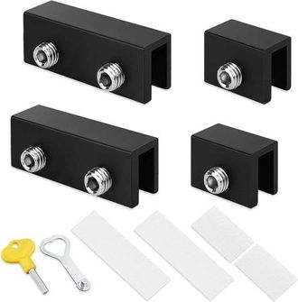 OEM 4 Cerraduras De Seguridad Ajustables Para Ventanas Correderas Con Llave - Cerradura De Seguridad Para Ventanas Y Puertas Correderas