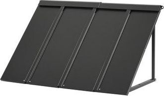 OEM Toldo Para Exterior, &Aacute;rea De Protecci&oacute;n Solar De 1125 X 610 Mm Toldo De Acero Con Recubrimiento En Polvo Resistente A La Oxidaci&oacute;n Con Voladizo Compat