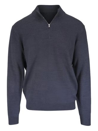 Peter Millar merino wool jumper - men - Merino - L - Blue