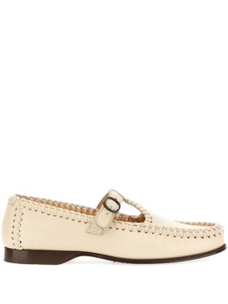 Hereu Loafers met gesp - Beige