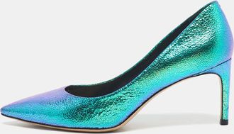 Sophia Webster Multicolor Iridescent Leather Rio Pumps
