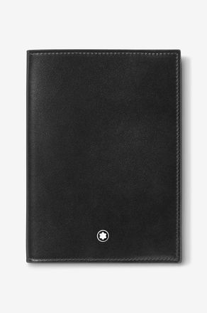 Montblanc Glattleder-Reisepassetui Meisterst&uuml;ck