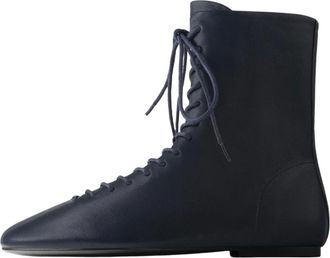 L37 Schoenen, Dames, Blauw, 40 EU, Lace-up Boots