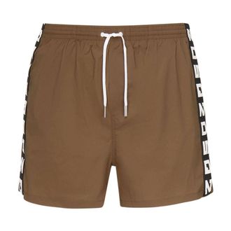 Dsquared2 Beachwear, male, Brown, Size: XS Boxer Midi