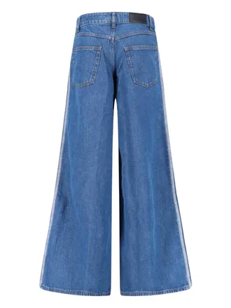 adidas Womens Jeans Blue Cotton