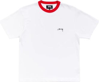 St&uuml;ssy Ringer T-Shirt White 1140399-WHIT
