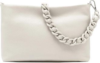 Gianni Chiarini Dames, Tassen, Grijs, Maat: ONE Size Leer