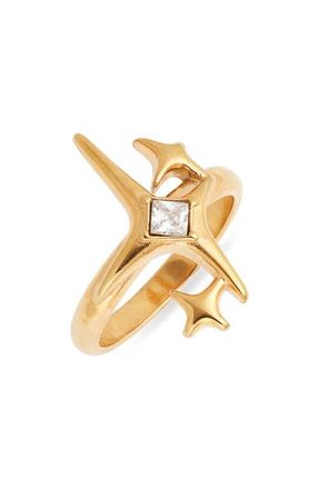Vidakush Emoji Sparkle Ring in Gold at Nordstrom, Size 6
