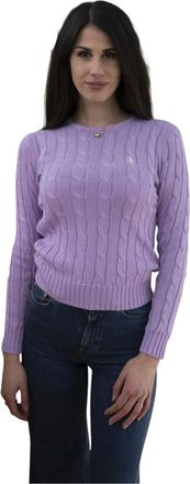 Ralph Lauren Dames, Truien, Paars, Maat: M