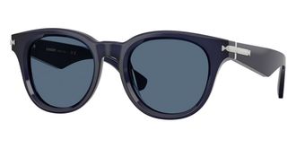 Burberry Blue Oval Mens Sunglasses BE4439 412080 51