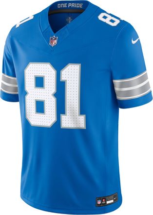 Nike Calvin Johnson Detroit Lions Retired Nike Mens Dri-FIT NFL Limited Jersey in Blue | 37NM0B9KW1K-0D3