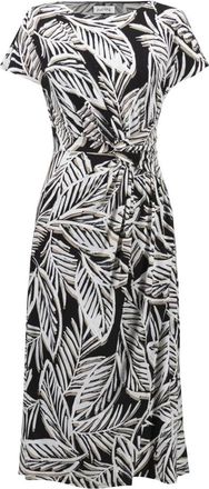 Joseph Ribkoff Midi Jurk - Dames - Casual kleedjes - Veelkleurig - 2XL - Kleedjes