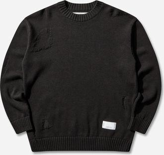 Neighborhood Men s Savage Crewneck Sweater Black