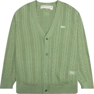 Advisory Board Crystals Cardigan in maglia - Verde