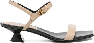 Sergio Rossi Square-toe Buckle-fastening Sandals