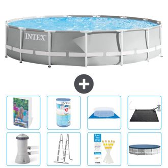 Intex Piscina Prism Frame Redonda - 457x107 Cm - 9-piezas S619