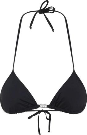 Diesel Elettra Bikini Bra - Dames - Bikinis - Zwart - L - Polyester - Badmode