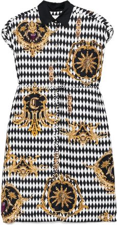 Camilla Abito midi Monarchy Mania - Nero