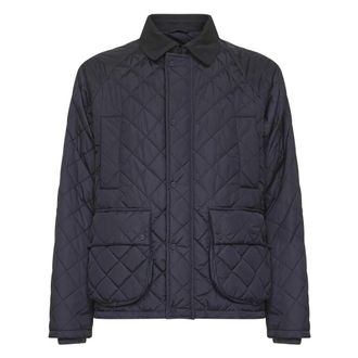 Herno Blauwe Gewatteerde Nylonjas - Heren - Zomerjassen - Blauw - 4XL - Nylon - Jassen