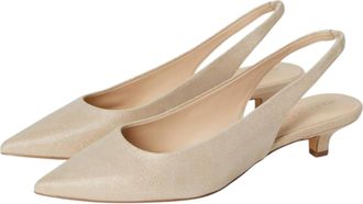 Marc Fisher Womens Posey Pump In Light Natural Suede