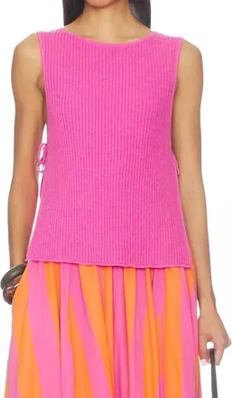 Free People Lizzie Sweater Top In Island Flower