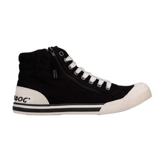 Rocket Dog Dames/Dames Jazzin Hi Canvas High Top Trainers (Zwart)