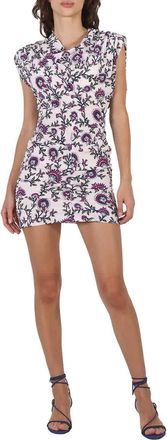 Isabel Marant Ladies Bemaya Floral Silk-Blend Dress, Brand Size 34 (US Size 0)