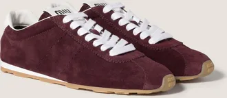 Miu Miu Plume suede sneakers