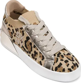 DKNY Mallory Knit Sneaker in Beige Multi at Nordstrom, Size 5.5