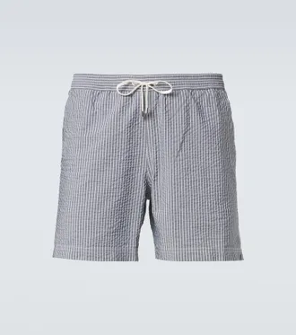 Sunspel Striped swim trunks