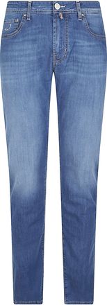 Jacob Cohen Bard Fast Cotton-Blend Jeans