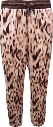 Liu Jo Ta 5293 Ts 964 Broek - Dames - Slim Fit Broeken - Bruin - M - Leer - Broeken