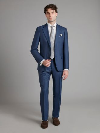 Oliver Brown Mayfair Suit Birdseye - Navy