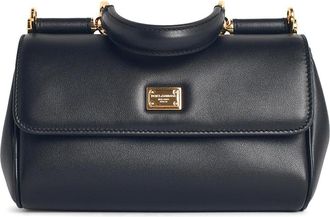 Dolce & Gabbana My Sicily Black Leather Handbag