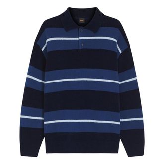 HUGO BOSS Tops, Heren, Blauw, S, Katoen, Passenger Polo