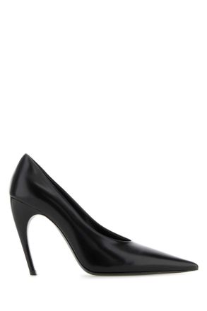 Nensi Dojaka Black Leather Pumps