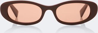 Miu Miu Signature oval sunglasses