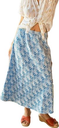 Ace & Jig Tess Bias Slip Skirt in Lisbon at Nordstrom, Size X-Large