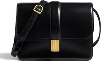 Khaite Tassen, Dames, Zwart, ONE Size, Leer, Blake Crossbody