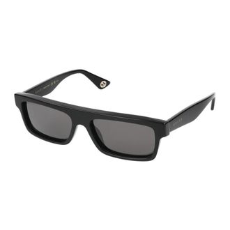 Gucci Stijlvolle Zonnebril - Heren - Zonnebrillen - Zwart - ONE Size - Accessoires