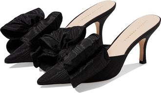 Loeffler Randall Margot Bow Mule Womens Shoes Black : 8.5 B - Medium, Synthetic