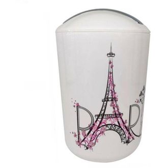 Trade Shop Trade Shop - Cubo De Basura Cubo De Basura Accesorios De Ba&ntilde;o Escritura Paris 87044
