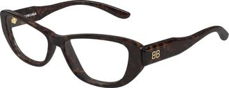 Balenciaga Square Optical Frame - Dames - Brillen - Bruin - 55 MM - Accessoires