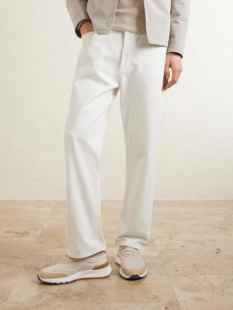 Brunello Cucinelli Stretch-Knit Sneakers