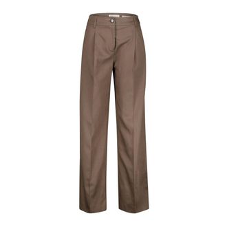 Marc O'Polo Broeken, Dames, Bruin, XS, Geweven Broek