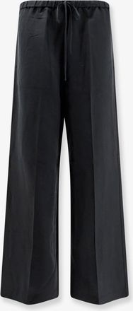 Toteme Pantaloni in misto lino e lyocell - TOTEME - gender_Woman